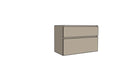 Procasa Klaire 65 - sous meuble lavabo avec 2 tirroirs 1000 x 435 x 650 mm - découpe central  - soft