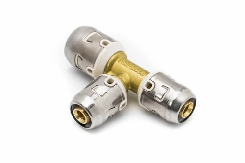 RIIFO Push-Fit tee reduit FFF 26 x 16 x 26 mm