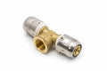 RIIFO Push-Fit tee reduit FFF 16 x 1/2 F x 16 mm