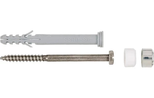 Fischer fixation pour WC S 8RD 80 K (blister 2 pièces)