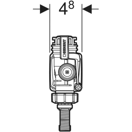 Geberit type 383 vanne à flotteur 3/8 - prix par pièce