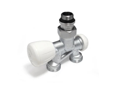 Giacomini ensemble bitube 100% raccordement au sol 1/2"x18AA 50mm