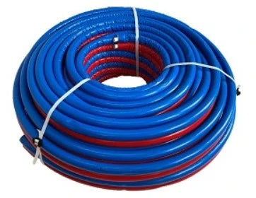 Giacomini R977DI tube multi duo 16x2 isol.blu-rou 50 mt 16X2 50MT