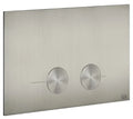 Gessi Total Look Gessi316 plaque de commande pour Geberit Sigma 8 et Sigma 12 Steel Brushed