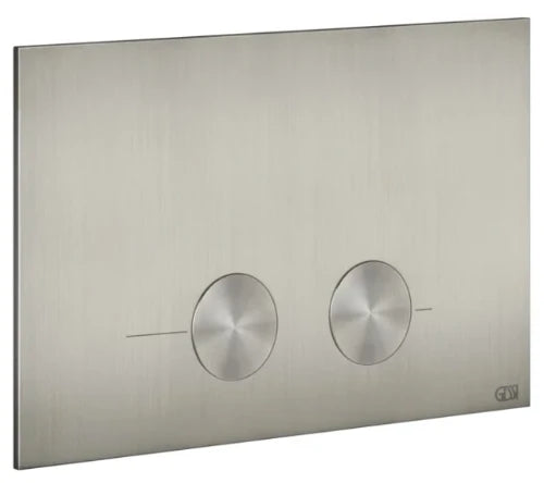 Gessi Total Look Gessi316 plaque de commande pour Geberit Sigma 8 et Sigma 12 Steel Brushed