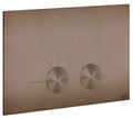 Gessi Total Look Gessi316 plaque de commande pour Geberit Sigma 8 et Sigma 12 Cuivre Brossé PVD