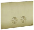Gessi Total Look Gessi316 plaque de commande pour Geberit Sigma 8 et Sigma 12 laiton brossé PVD