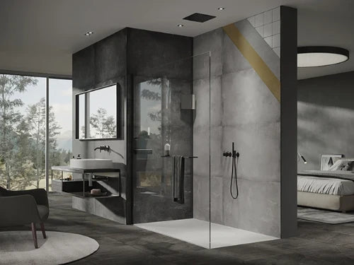 Huppe Rm EasyStyle Revêtement mural 100 H:2550 Italian Stone grège Tile