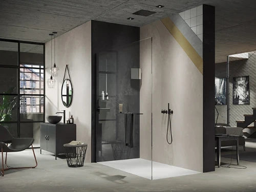 Huppe Wb EasyStyle Revêtement mural 2550 x 1000 mm - Barcelona beige sable