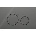 Geberit Sigma 40 Plaque de commande pour rinçage à 2 volumes, ronde: Lave
