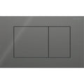 Geberit Sigma 40 Plaque de commande pour rinçage à 2 volumes, carré: Lave