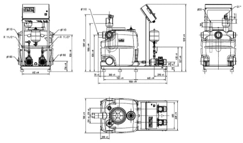 Wilo AF 400-2 Medana L405/EC2+1