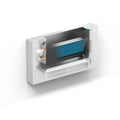 Jaga Briza 12 2-tuberable ventilo-convecteur compact 550 x 1250 x 12 - Plug & Play - 2124-4074 Watt (EN442 55/45/20) - Ral 9016 blanc