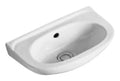 Villeroy & Boch Saval Pro lave-mains 400 x 250 - blanc - avec trou de robinet droite - avec trop-plein
