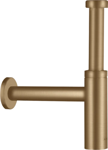Axor Flowstar siphon laiton brossé
