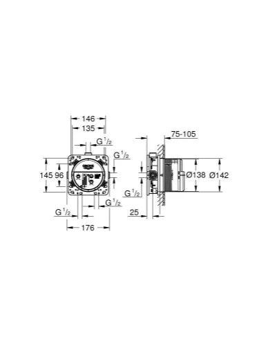 Grohe Rapido SmartBox Grohe Rapido smartbox