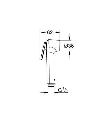 Grohe Tempesta-F Trigger Spray new tempesta-f trigger spray - chromé