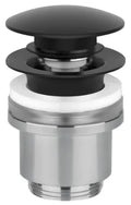Gessi Technical Accessories Bonde automatique “Stop&Go” pour lavabo sans trop plein. Noir XL