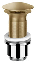 Gessi Technical Accessories Bonde automatique “Stop&Go” pour lavabo sans trop plein. Warm Bronze Br. PVD