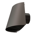 Ubbink Contego entrée façade 125 mm