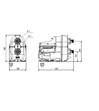 Grundfos Scala2 3-45 surpresseur - 200-240V
