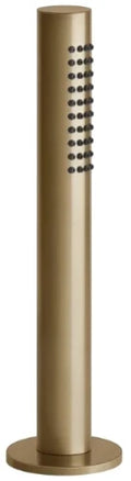 Gessi Bath316 Support douchette avec douchette anticalcaire et flexibles 1,5m Warm Bronze Br. PVD