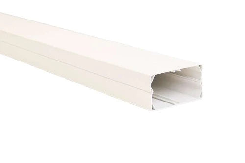 SpeediDuct 150x80  goulotte complete  - 150mm blanc - 2 mtr/lng