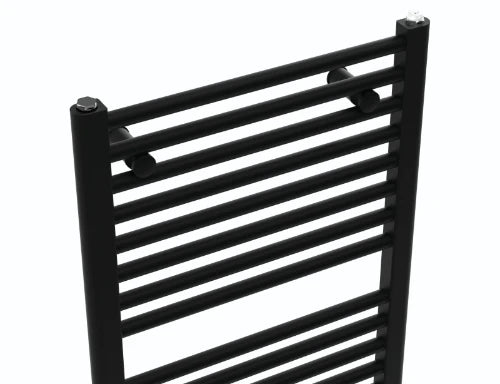 Procasa Initium radiateur sèche-serviettes 1763 x 585 mm - 934 Watt (EN442 75/65/20) - connexion universele (G/D & central) - noir mat