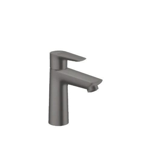 Hansgrohe Talis E mitigeur lavabo ComfortZ110 noir brossé avec vidage avec tirette
