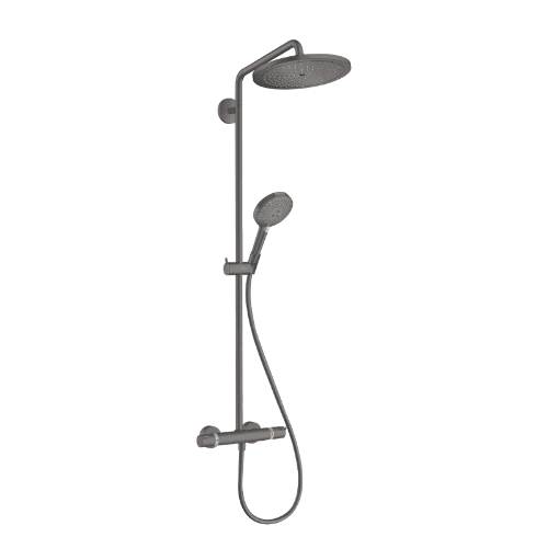 Hansgrohe Croma Sel S280 Showerpipe ECosmopolitan9l D Raindance noir chromé brossé