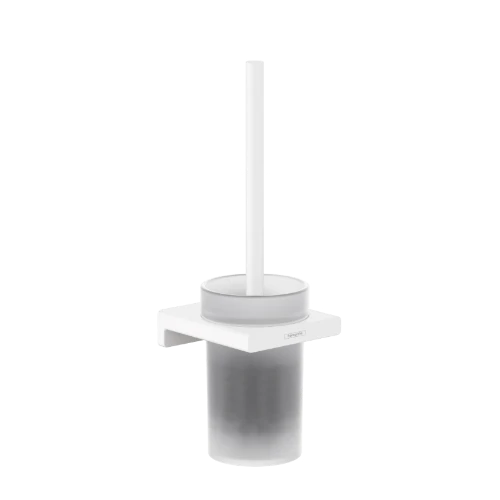 Hansgrohe AddStoris porte-brosse modèle mural blanc mat