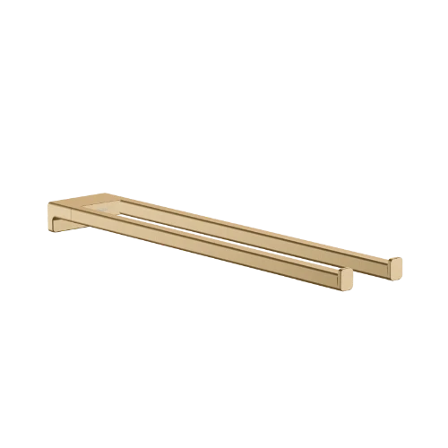 Hansgrohe AddStoris porte-serviette double bronze brossé