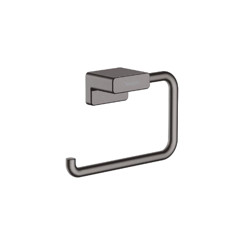 Hansgrohe AddStoris porte-rouleau sans couvercle noir chromé brossé