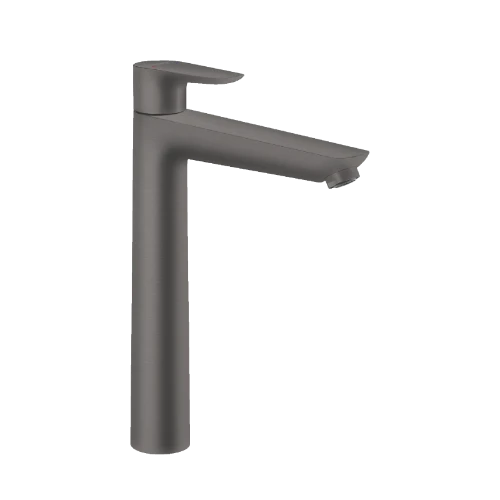 Hansgrohe Talis E 240 mitigeur lavabo sans vidage noir chromé brossé