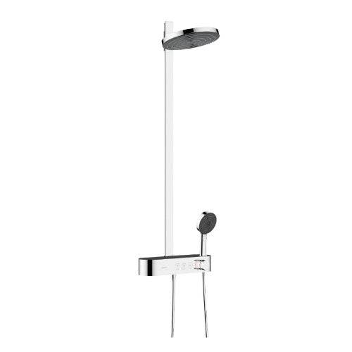 Hansgrohe Pulsify Showerpipe 260 2 jets éco robinet thermostatique set de douche - chromé
