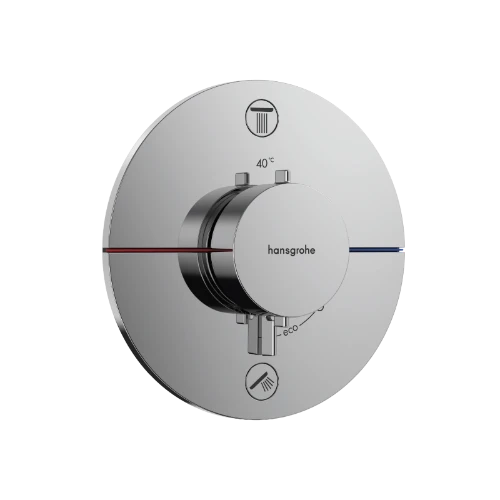 Hansgrohe Showerselect Comfort S robinet thermostatique encastré pour 2 fonctions - chromé