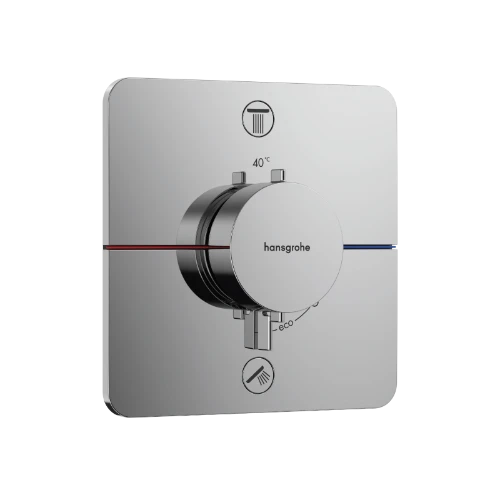 Hansgrohe Showerselect Comfort Q robinet thermostatique encastré pour 2 fonctions - chromé