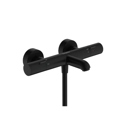Hansgrohe Ecostat Fine thermostat de bain - noir mat