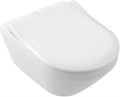Villeroy & Boch Architectura toilette suspendue PACK TwistFlush E (toilette suspendue + siège exclusive avec softclose) sans rebord 370 x 530 mm - fixation cachée - blanc