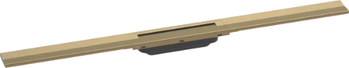 Hansgrohe RainDrain Flex caniveau de douche 900 mm - découpable - Brushed Bronze