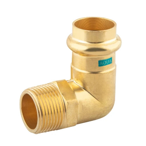 ProOne Combiline Aquagas laiton raccord coude 90° MF 28 x 4/4 M