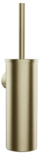 GESSI Rilievo Accessories Porte-balayette mural. Brushed Brass PVD