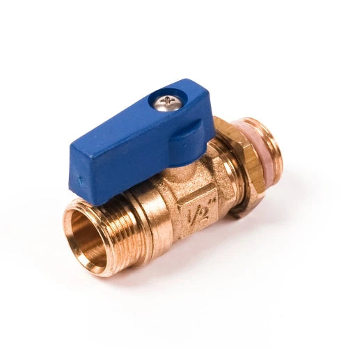 Comap 643 vanne à bille 1/2 x M22 - bleu