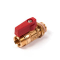 Comap 643 vanne à bille 1/2 x M22 - rouge