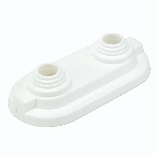 Comap TC9855 rosace double 50 mm - blanc