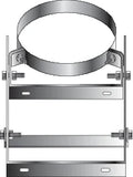 Roccheggiani SP - DP25 inox fixations murales réglables (30-300 mm) 200 mm - convient pour DP25 150 mm (150/200)