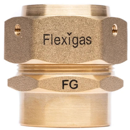 Flexigas PLT raccord droit FF 22 x 3/4 F