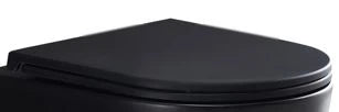 Brio abattant softclose + quick release - noir mat