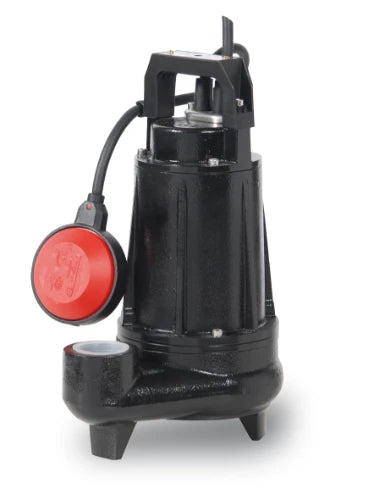 ProOne Delta Pollupull pompe submersible avec broyeur et flotteur 5/4 - 9 m³/h - 1x230V - hauteur d'élévation 5,8 m max