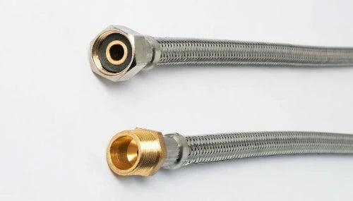 Fixaflex Superflex San inox flexible MF 3/8 x 3/8 F - 500 mm - avec joint intégré - Max 90° C